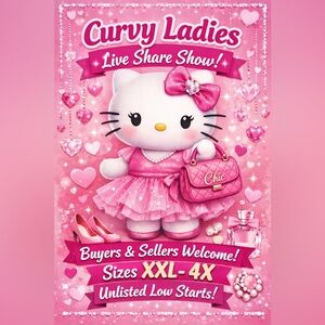 2/25 7PM pop up Curvy Ladies show!